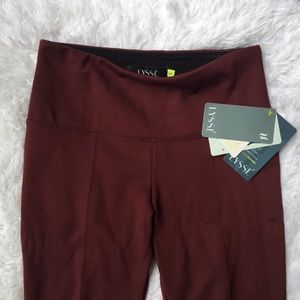 LYSSE Burgundy Leggings Joylyn Pointe NWT